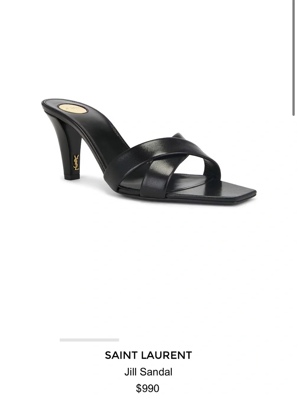 YSL sandals NIB - Picture 1 of 5